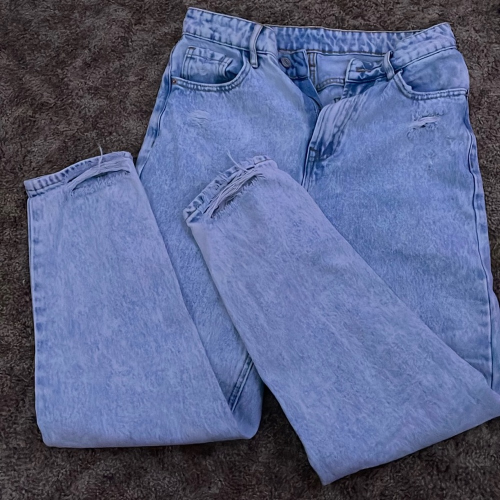 jeans, light blue, small.